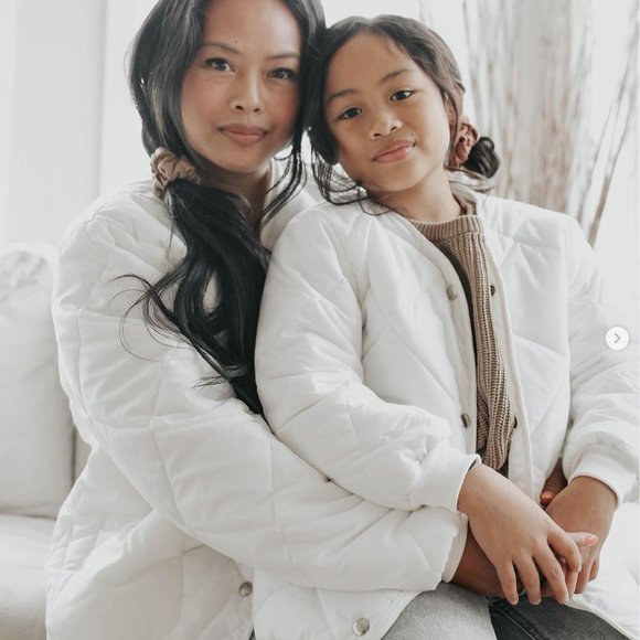 Soft Quilted Bomber Jacket - Picture 7 of 8